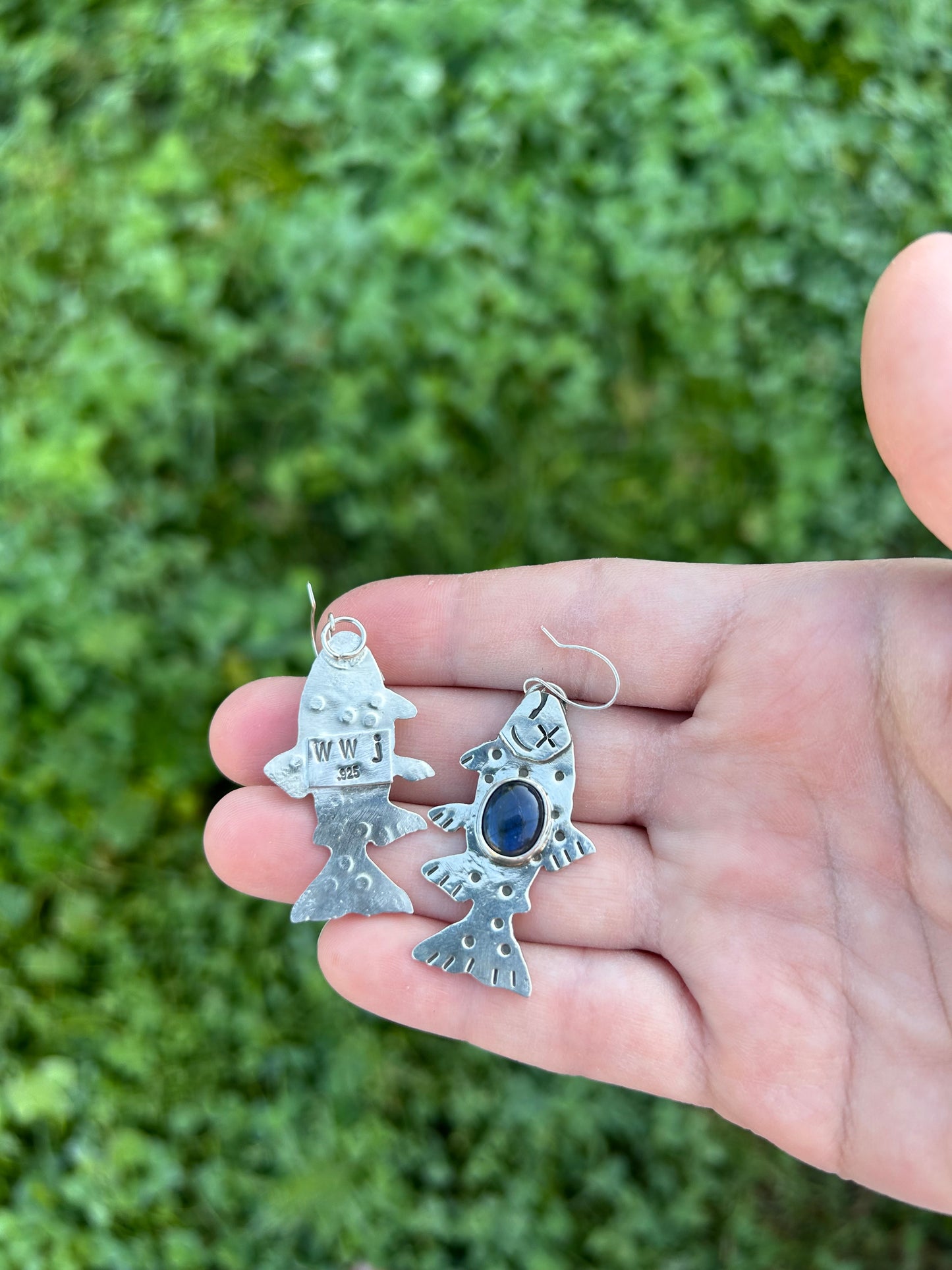 Labradorite Dead Trout Earrings