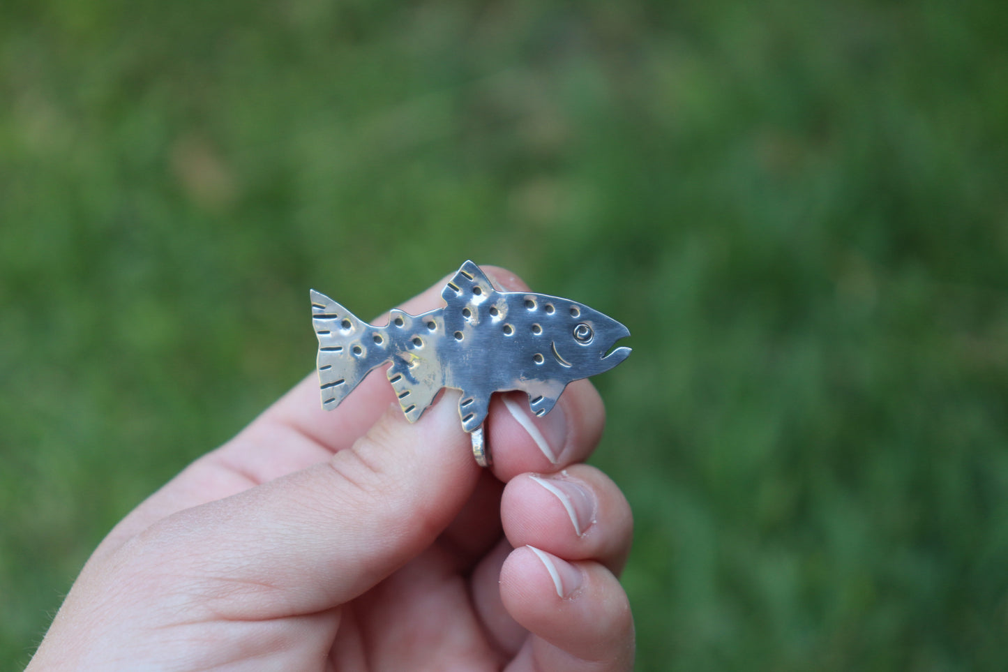 Trout Brim Fin (Baseball Cap)