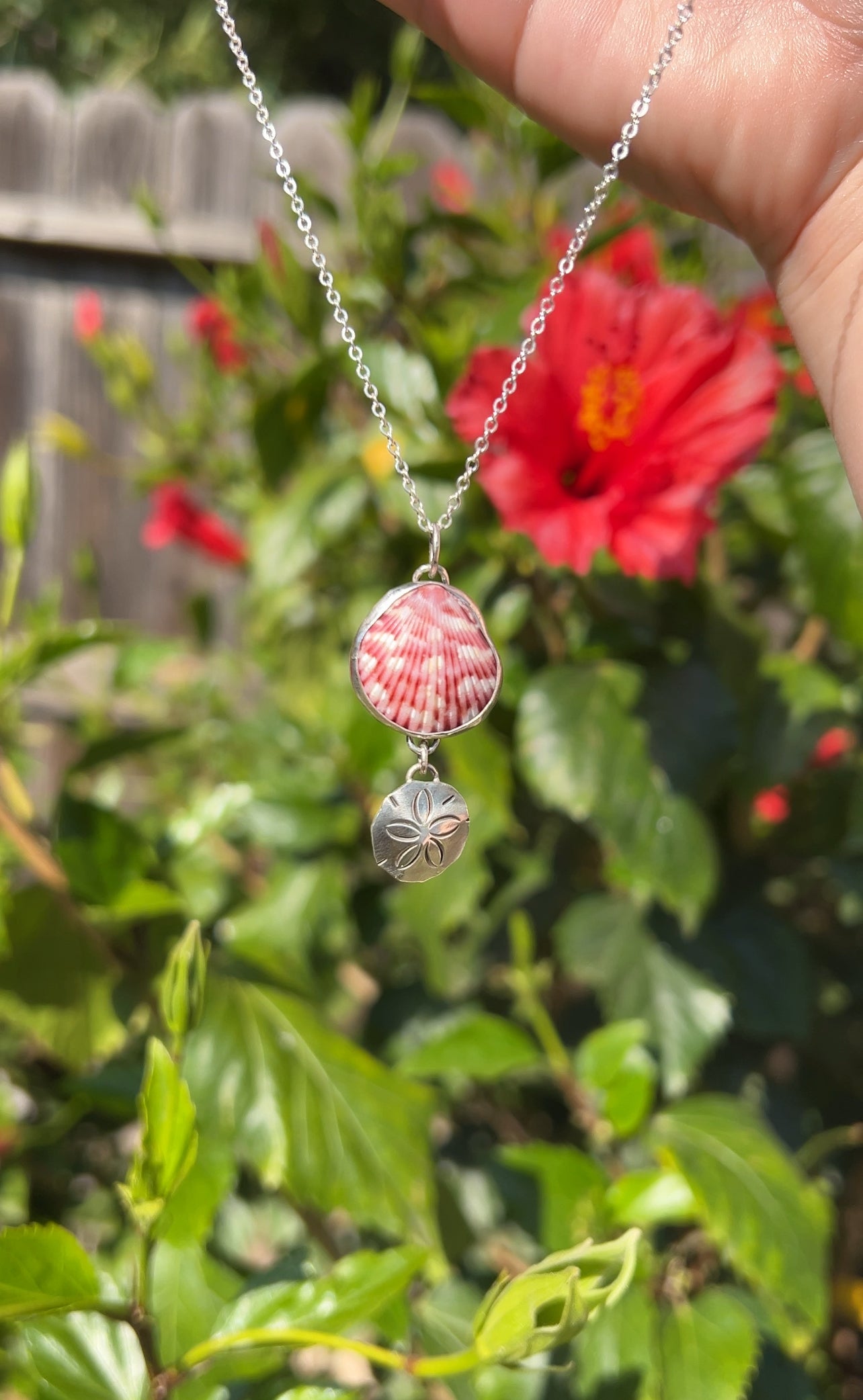 Sand Dollar Charm Necklace