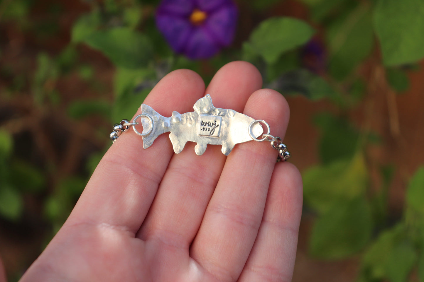 Checkered Trout White Water Bracelet
