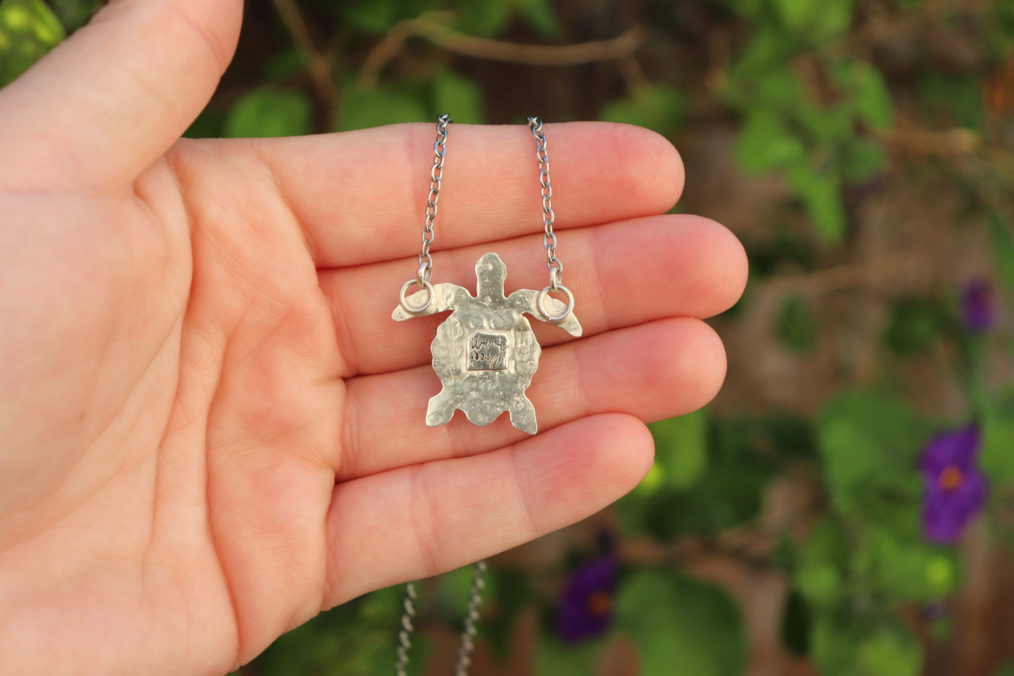 Whimsical Turtle Necklace