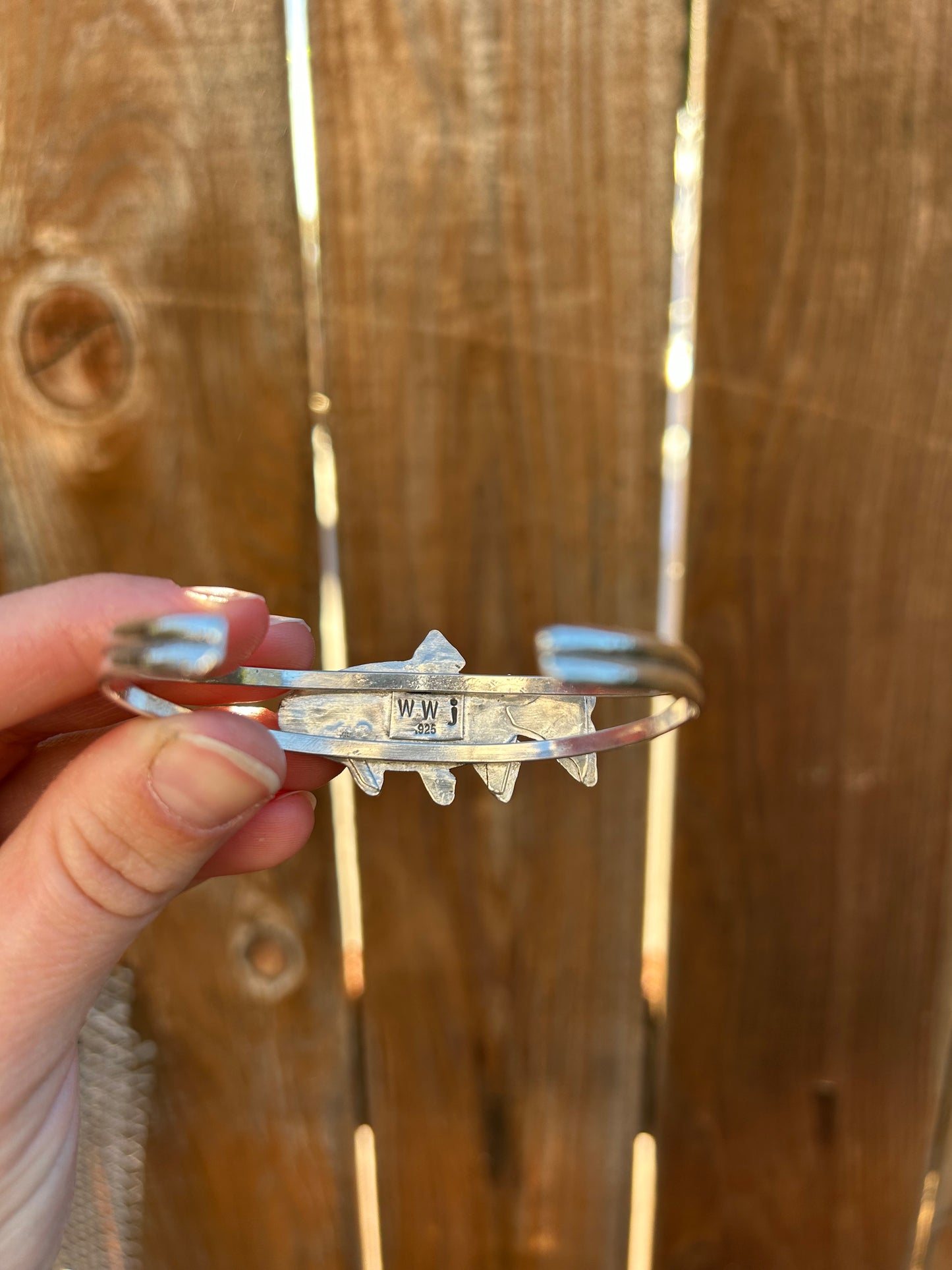 Citrine + Carnelian Trout Cuff