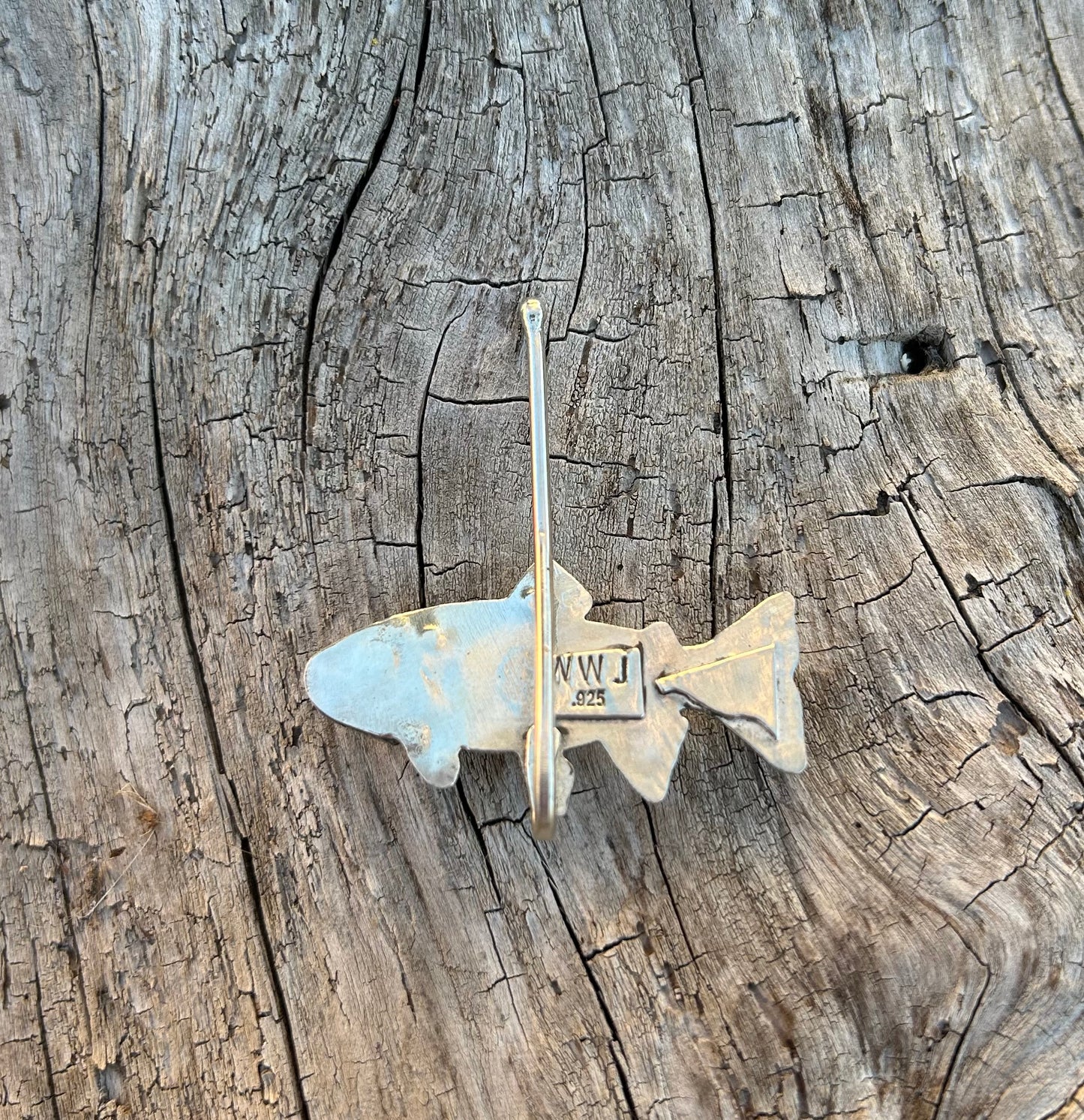 Red Banded Agate Trout Brim Fin