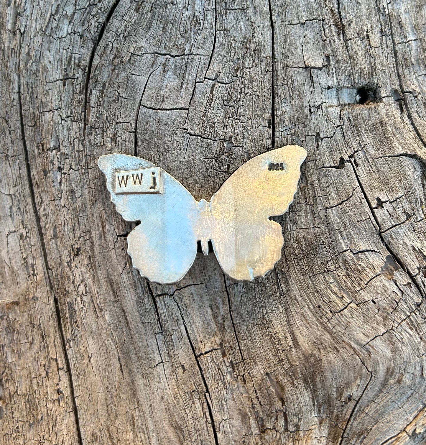 Larimar Butterfly Made to Size Ring