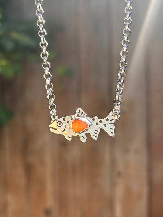 Trout Necklace