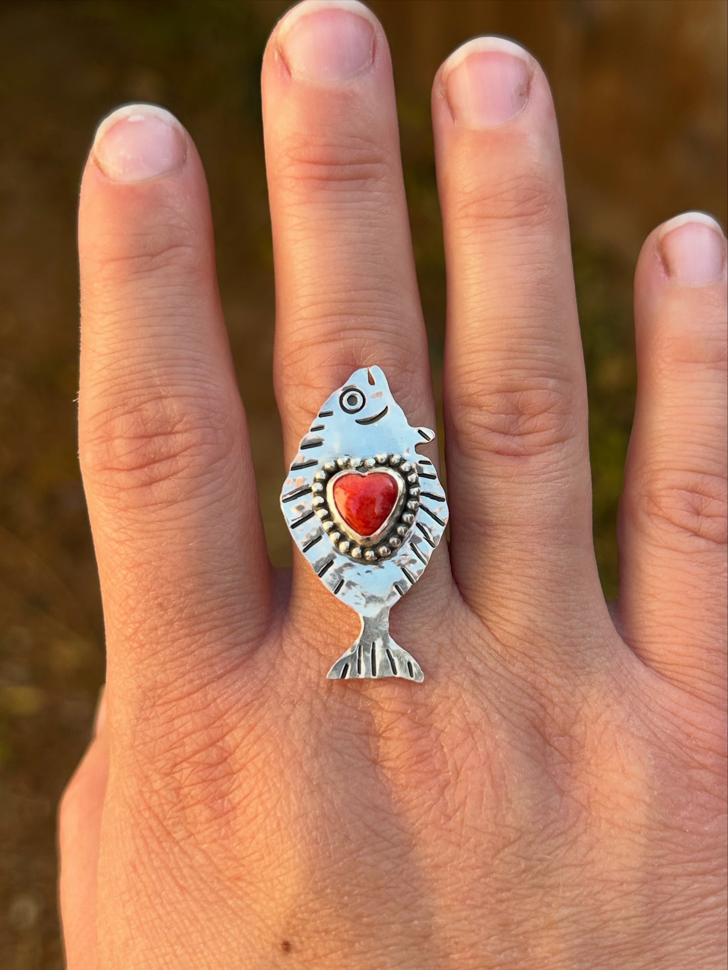Halibut Finished in your Size Ring