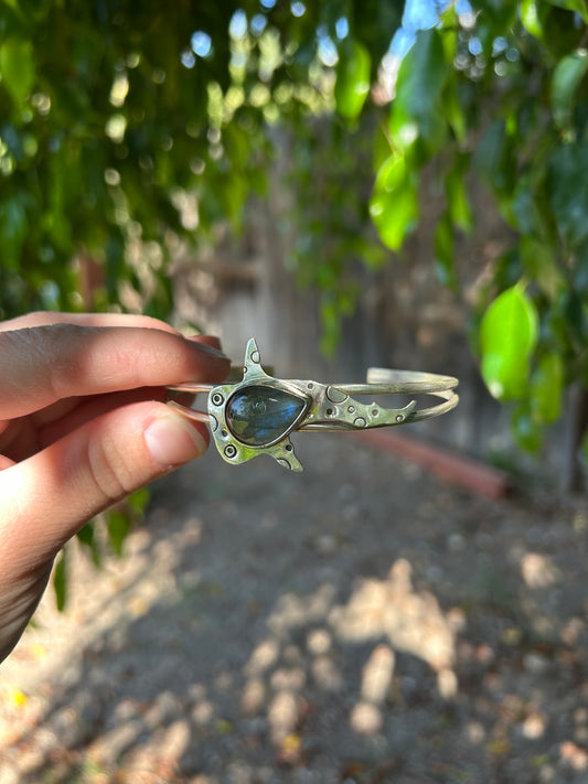 Labradorite Whale Shark Cuff