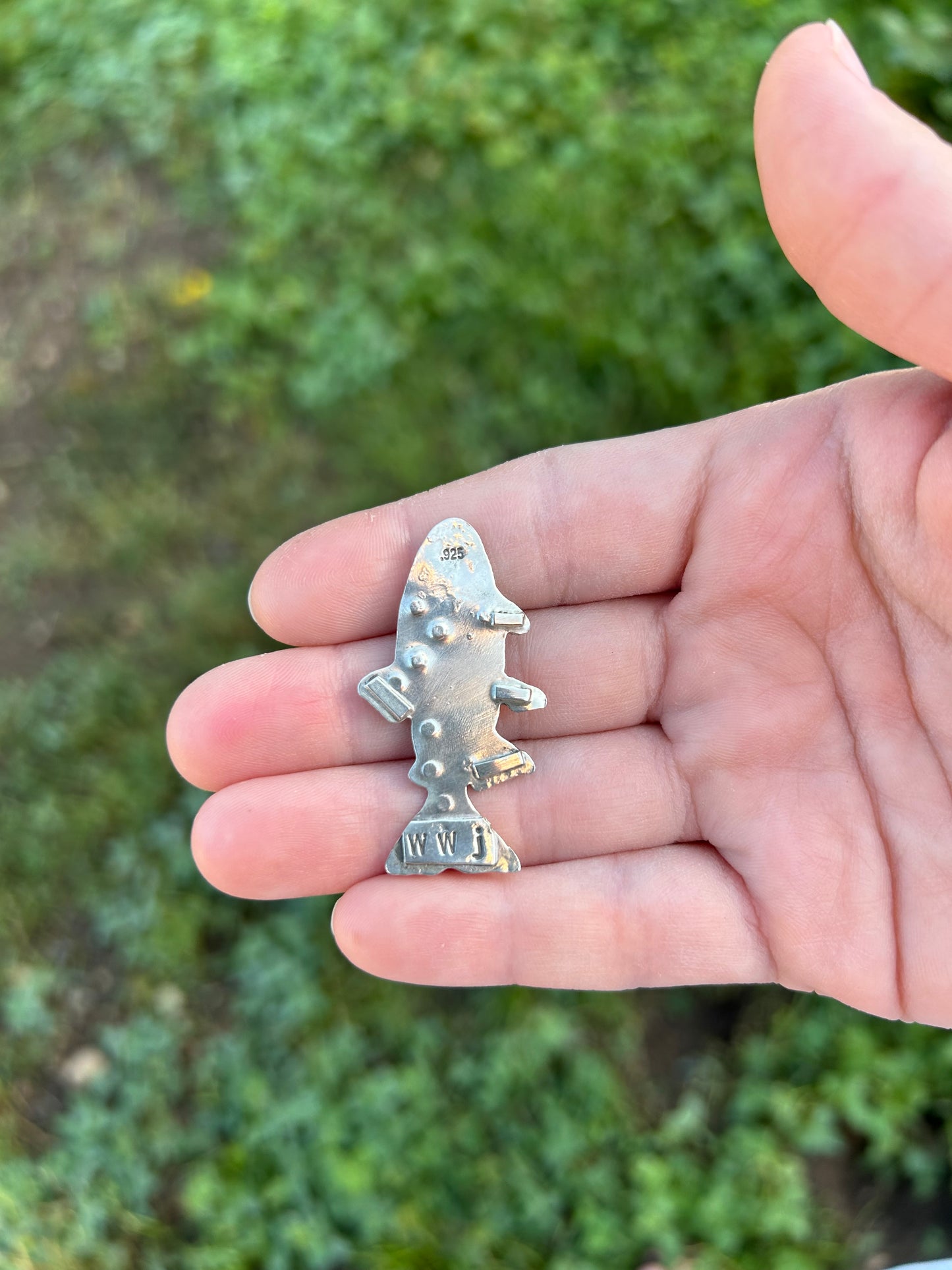Funky Spiral Dead Trout Made to Size Ring