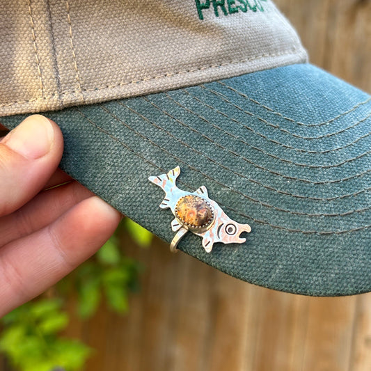 Salmon Brim Fin