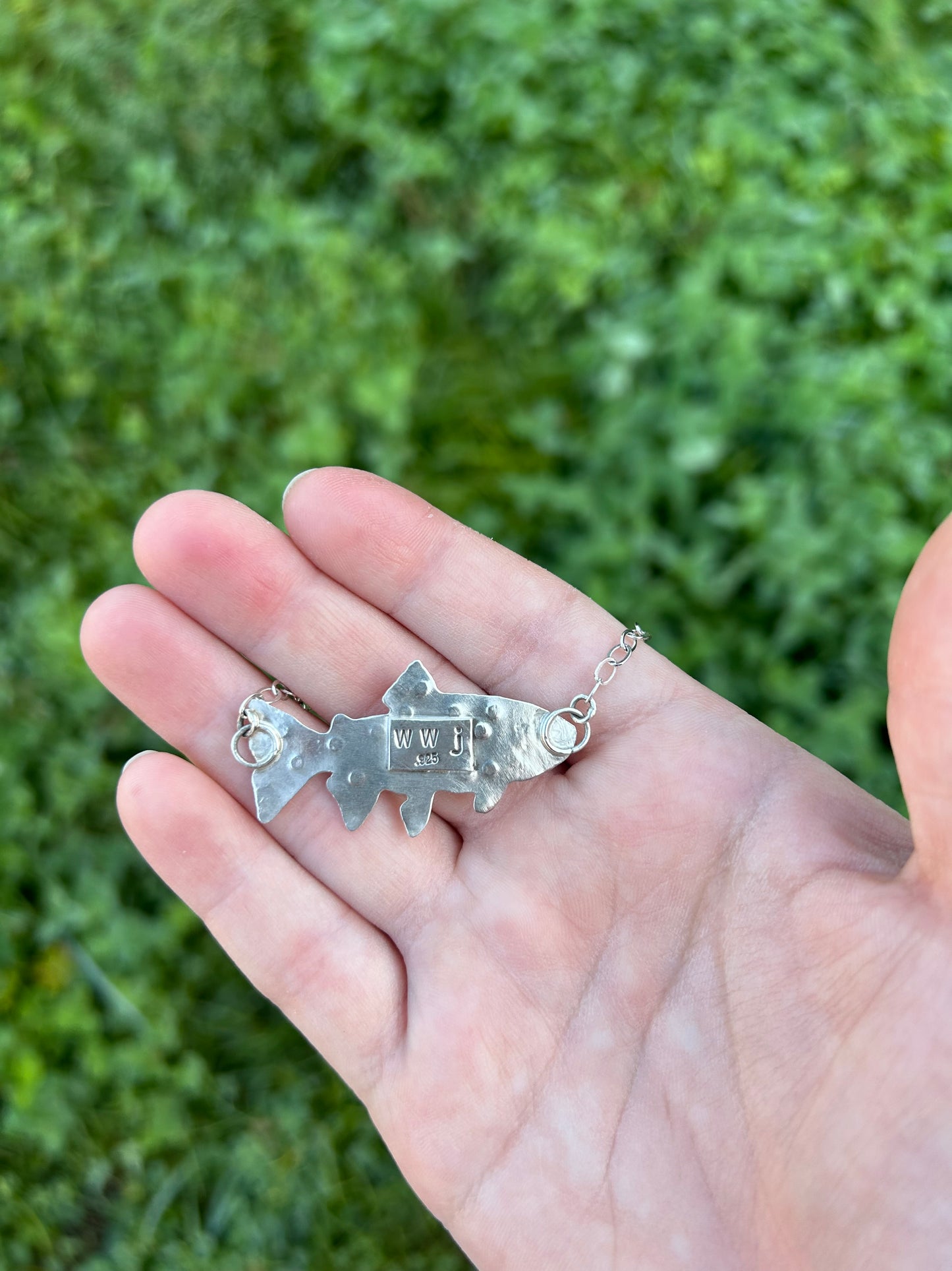 Jasper Dead Trout Necklace