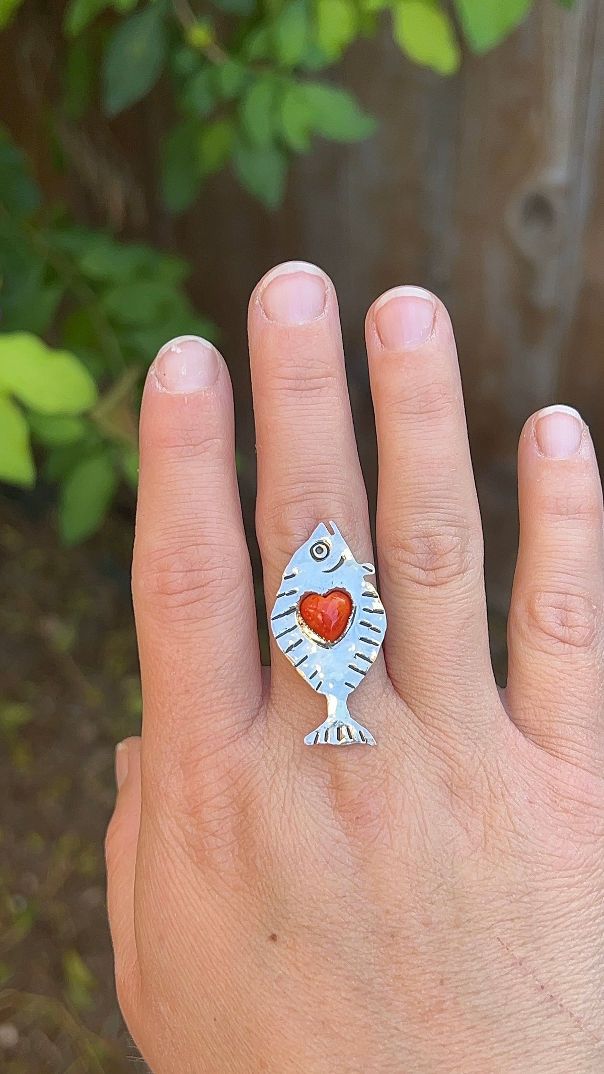 Halibut Finished in your Size Ring