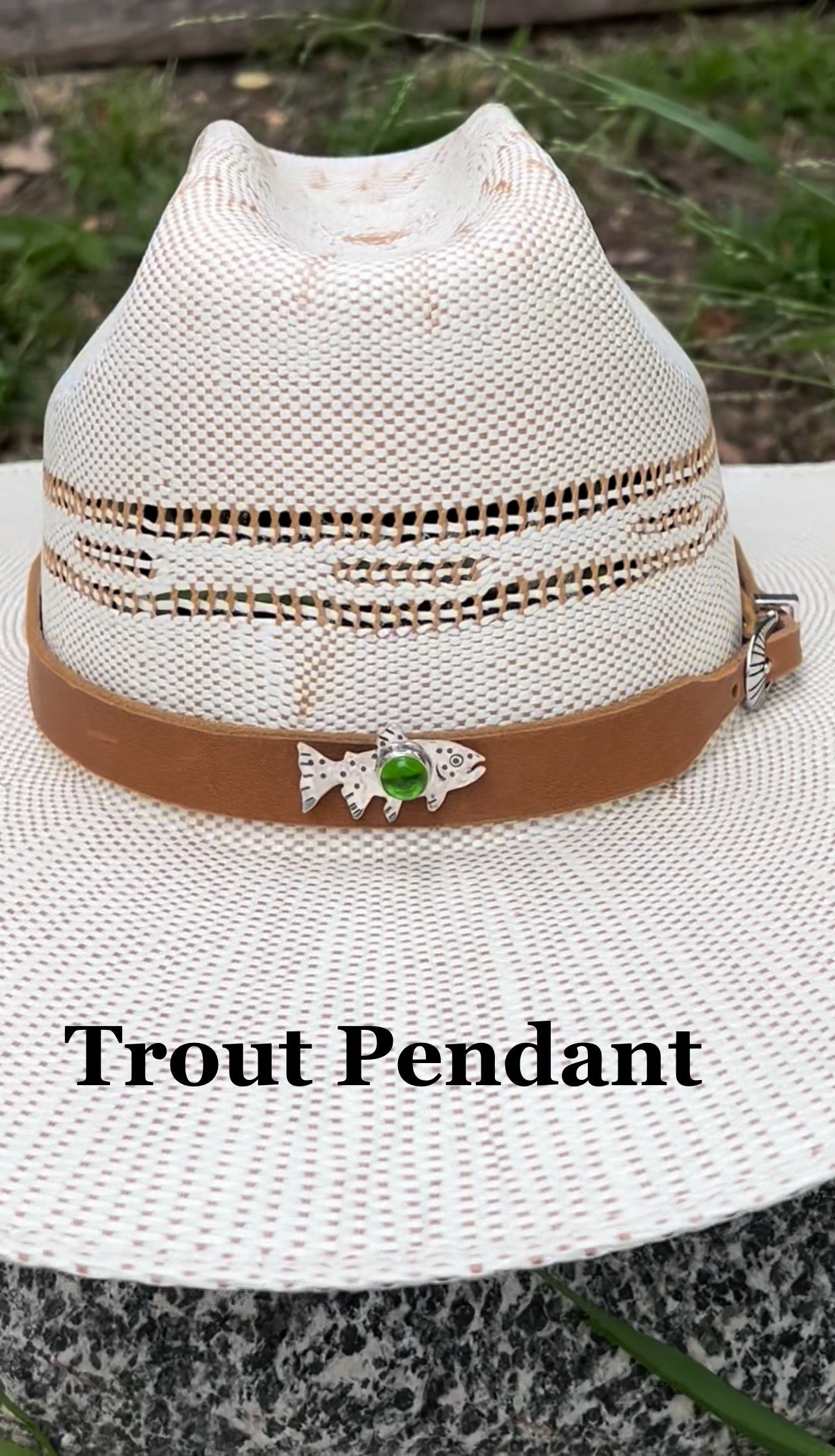 Custom Hat Band + Pendant