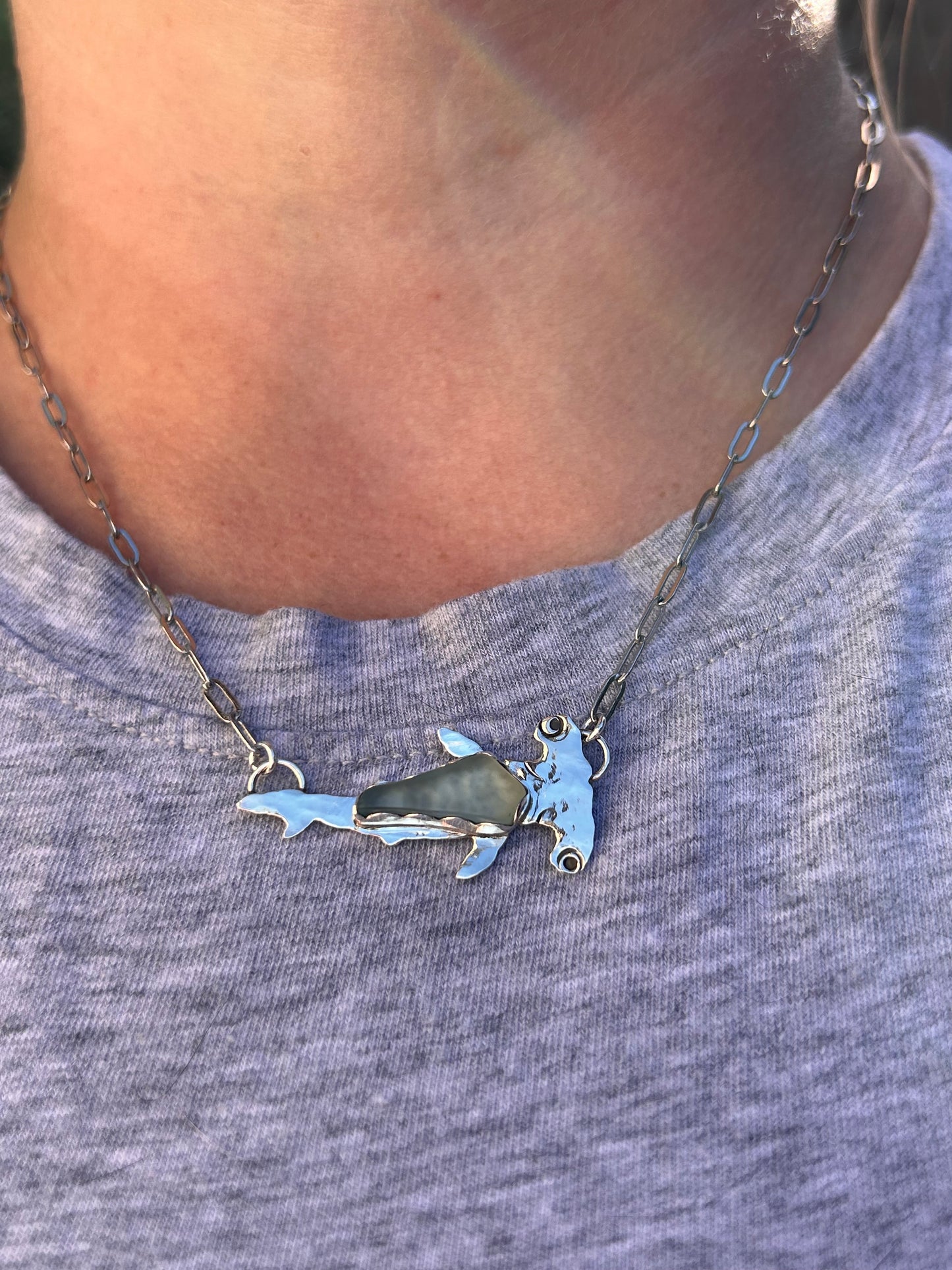 Hammer Head Shark Necklace