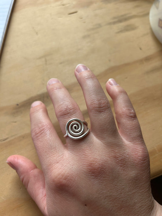 Funky Spiral Ring