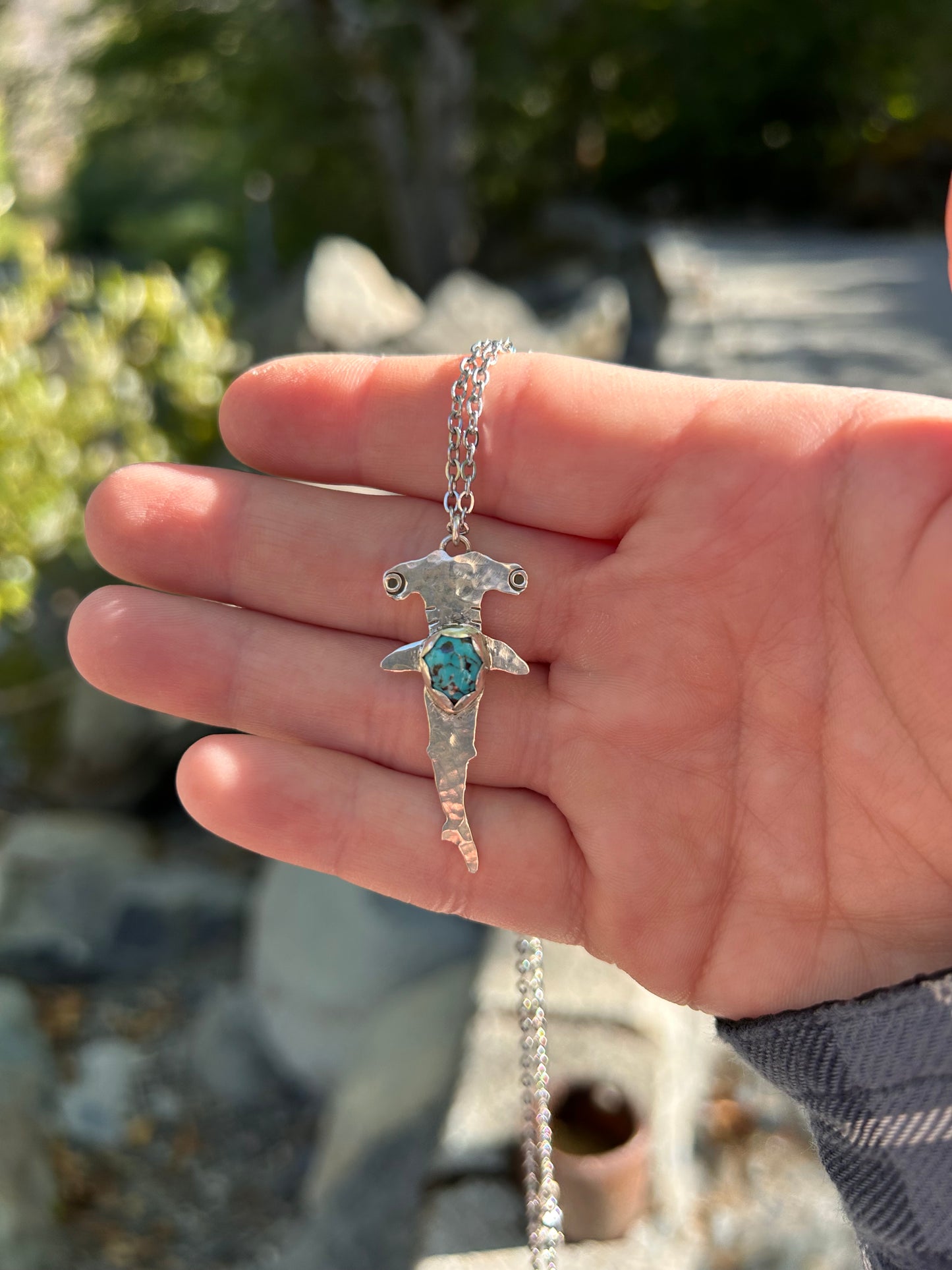Hammer Head Shark Necklace