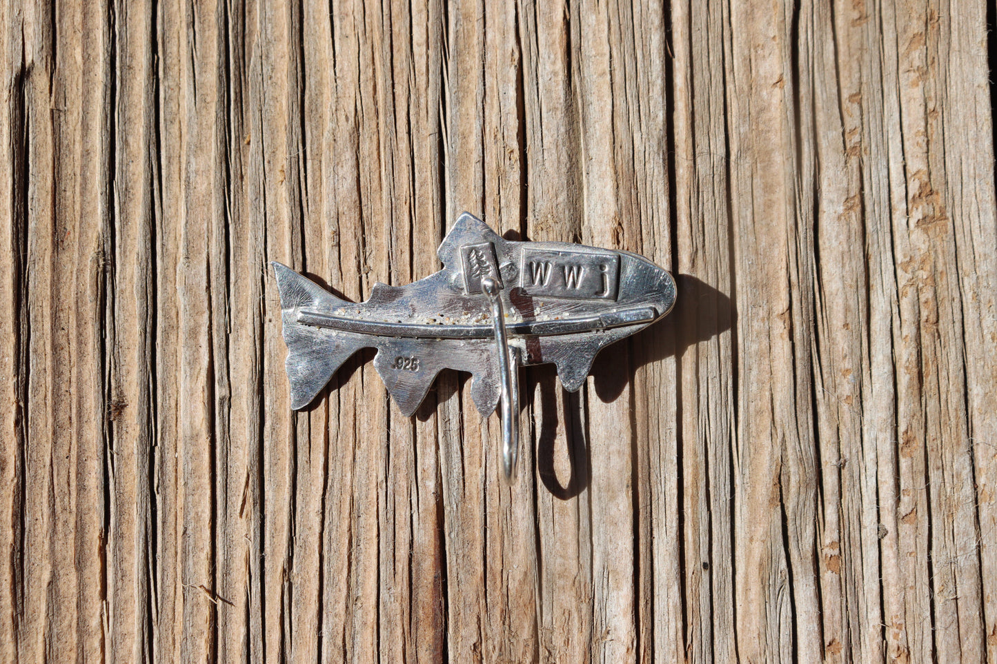 Turquoise + Spiny Oyster Shell Trout Brim Fin (Baseball Cap)