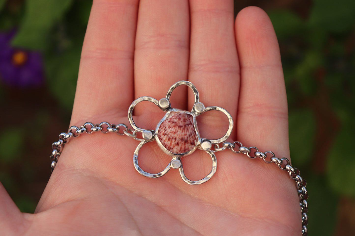 Daisy White Water Bracelet