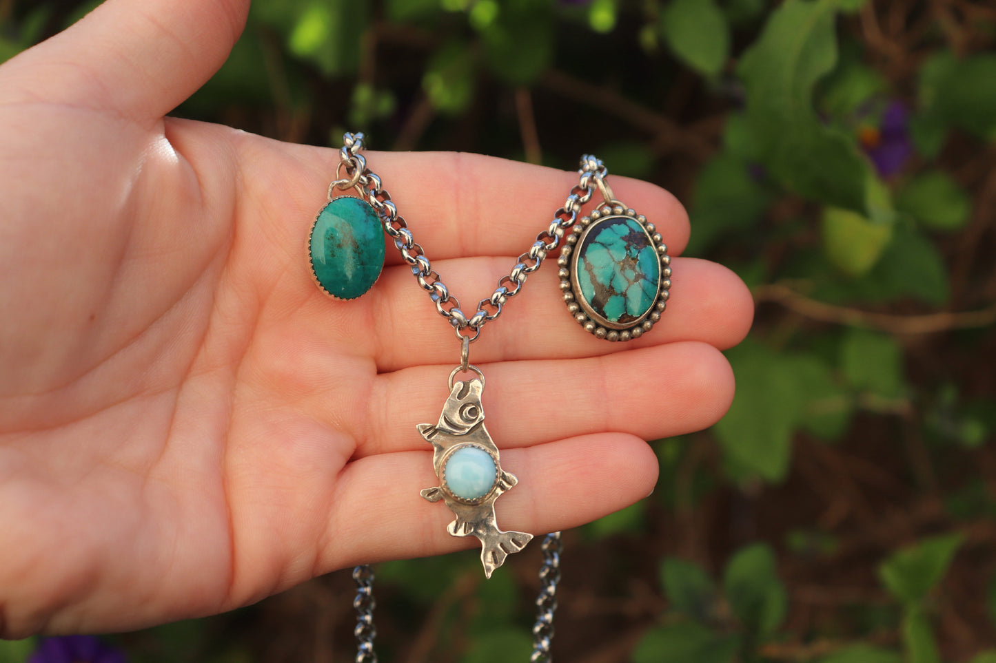 Salmon Charm Necklace