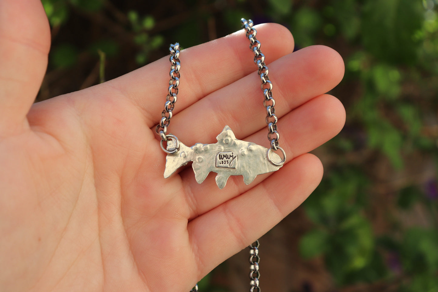 Trout Flower Necklace
