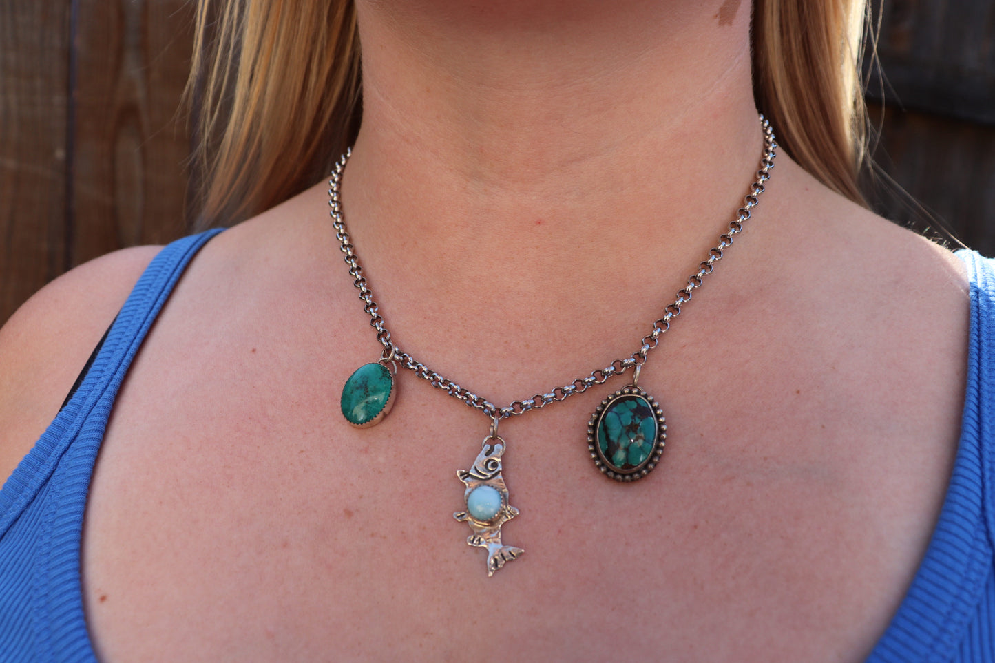 Salmon Charm Necklace