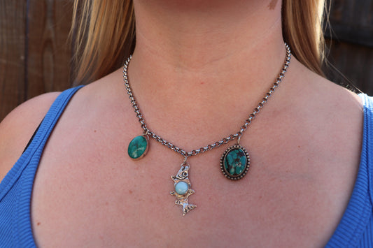 Salmon Charm Necklace