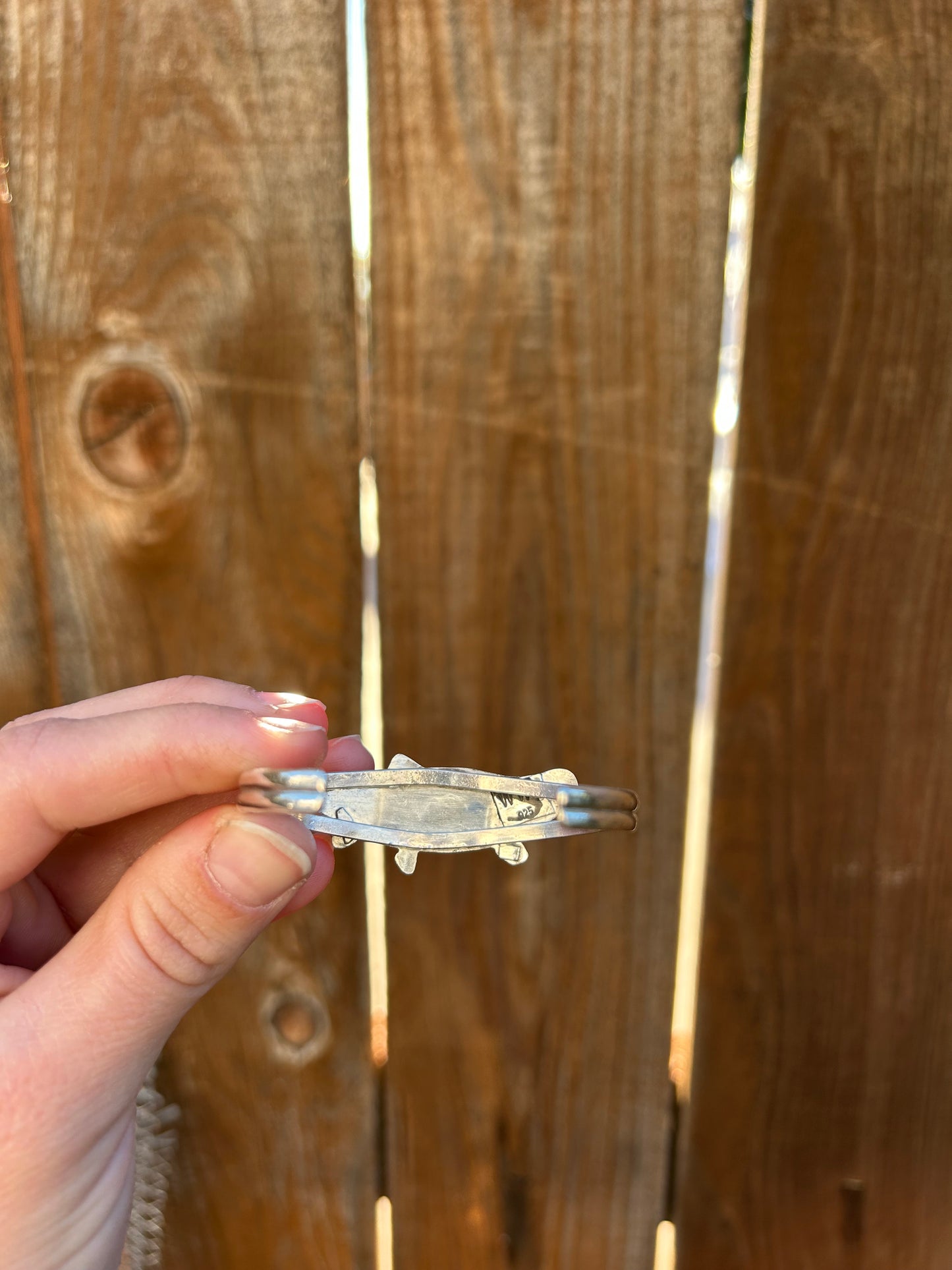 Sunstone Salmon Cuff