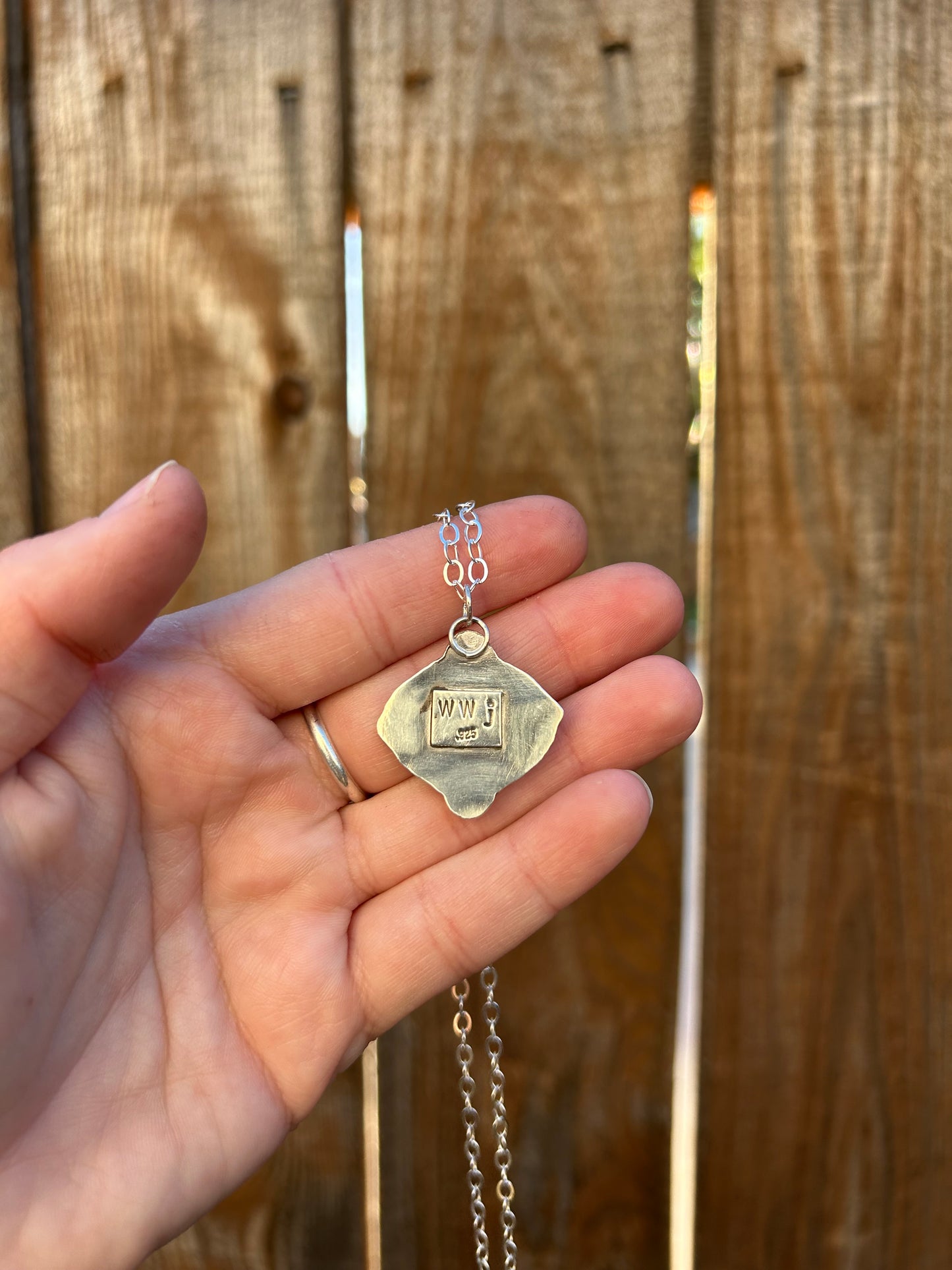 Multi Stone Trout Necklace